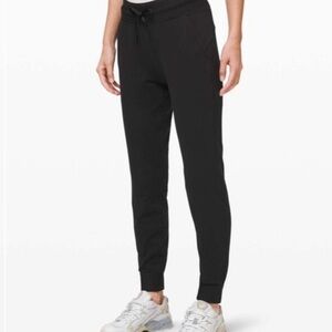 Lululemon Ready to fleece jogger pants 28 inch athletica black warm size 2 NEW